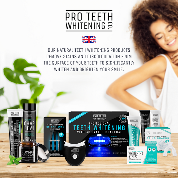 Professional Teeth Whitening Kit with Activated Charcoal