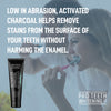 Pro Teeth Whitening Co - Activated Charcoal Whitening Toothpaste Mint Flavour, 100% Naturally Derived & Fluoride Free