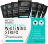 Teeth Whitening Strips with Activated Charcoal 30 Minute Teeth Whitening